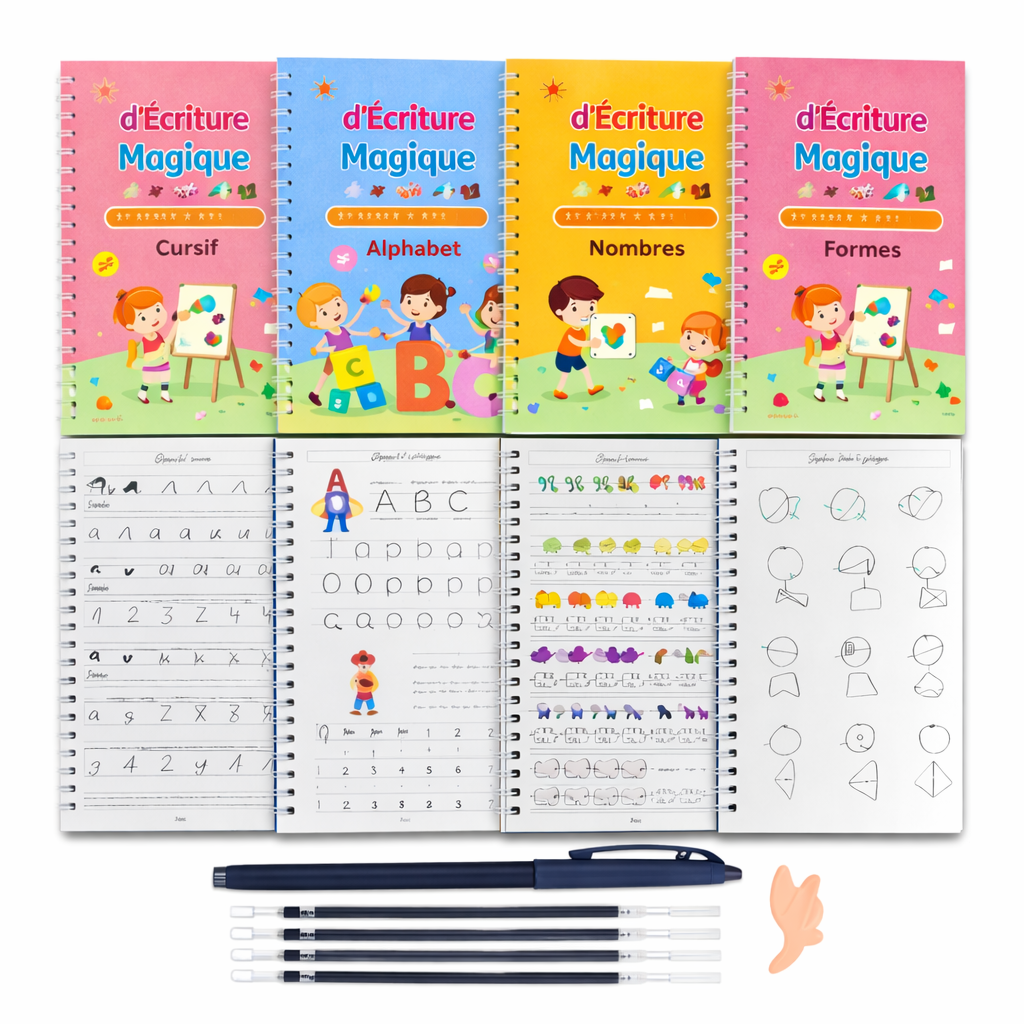 Cahiers Magiques | Améliorez l’écriture de vos enfants en 10 jours  📚✏️