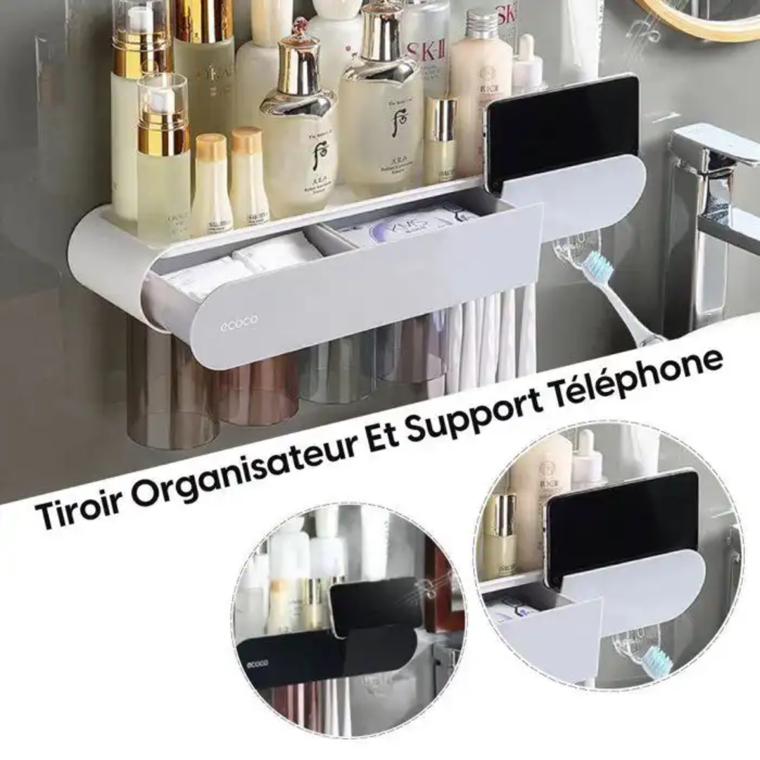 Gardez votre salle de bain propre, organisée et hygiénique en un seul geste 🪥✨