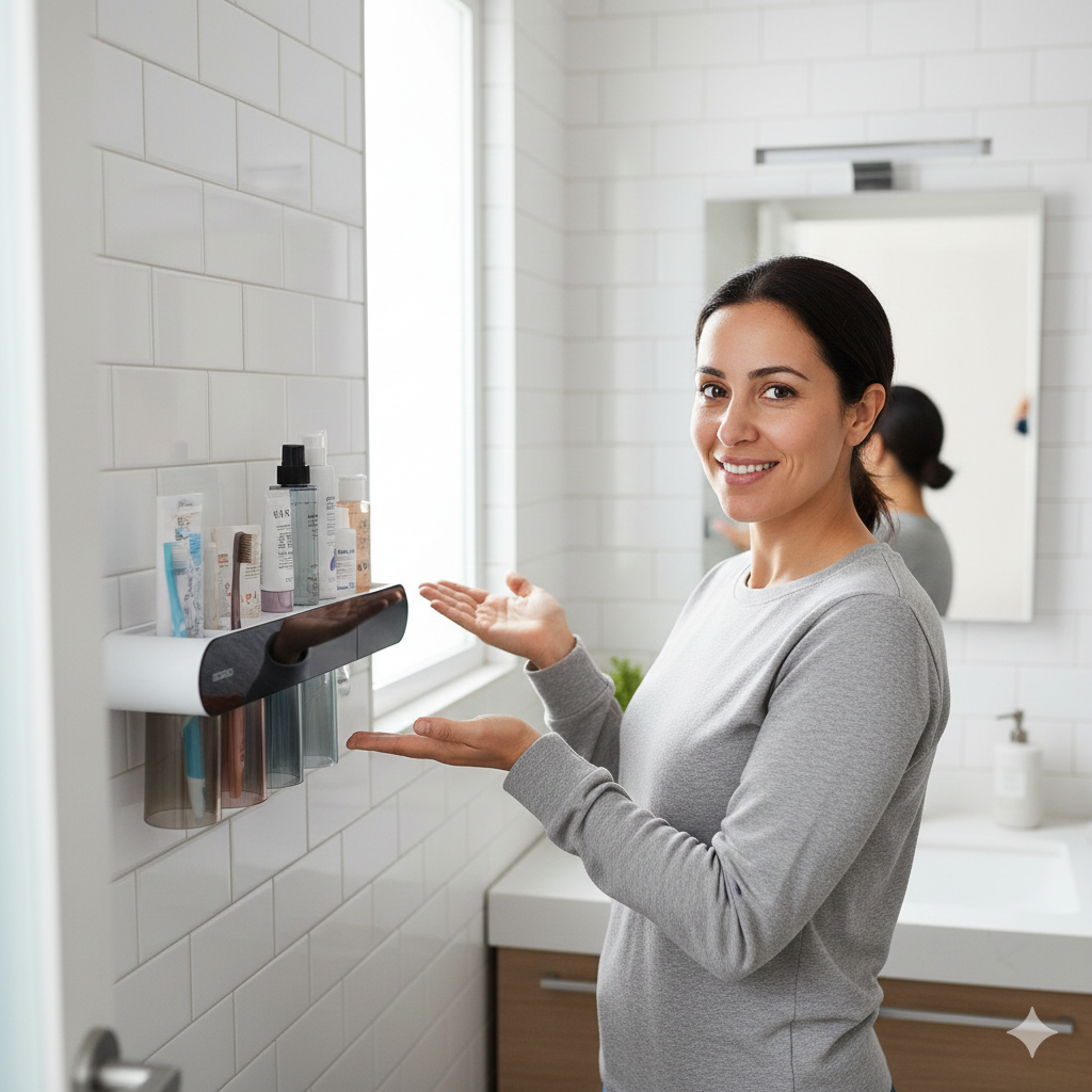 Gardez votre salle de bain propre, organisée et hygiénique en un seul geste 🪥✨