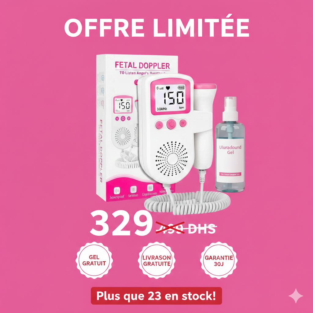Écoutez les battements du cœur de votre bébé, depuis chez vous ❤️