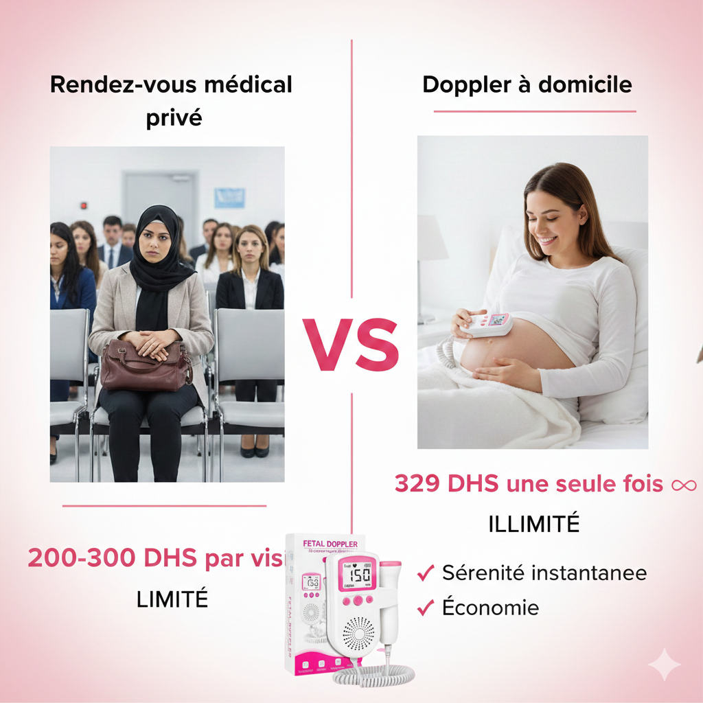 Écoutez les battements du cœur de votre bébé, depuis chez vous ❤️