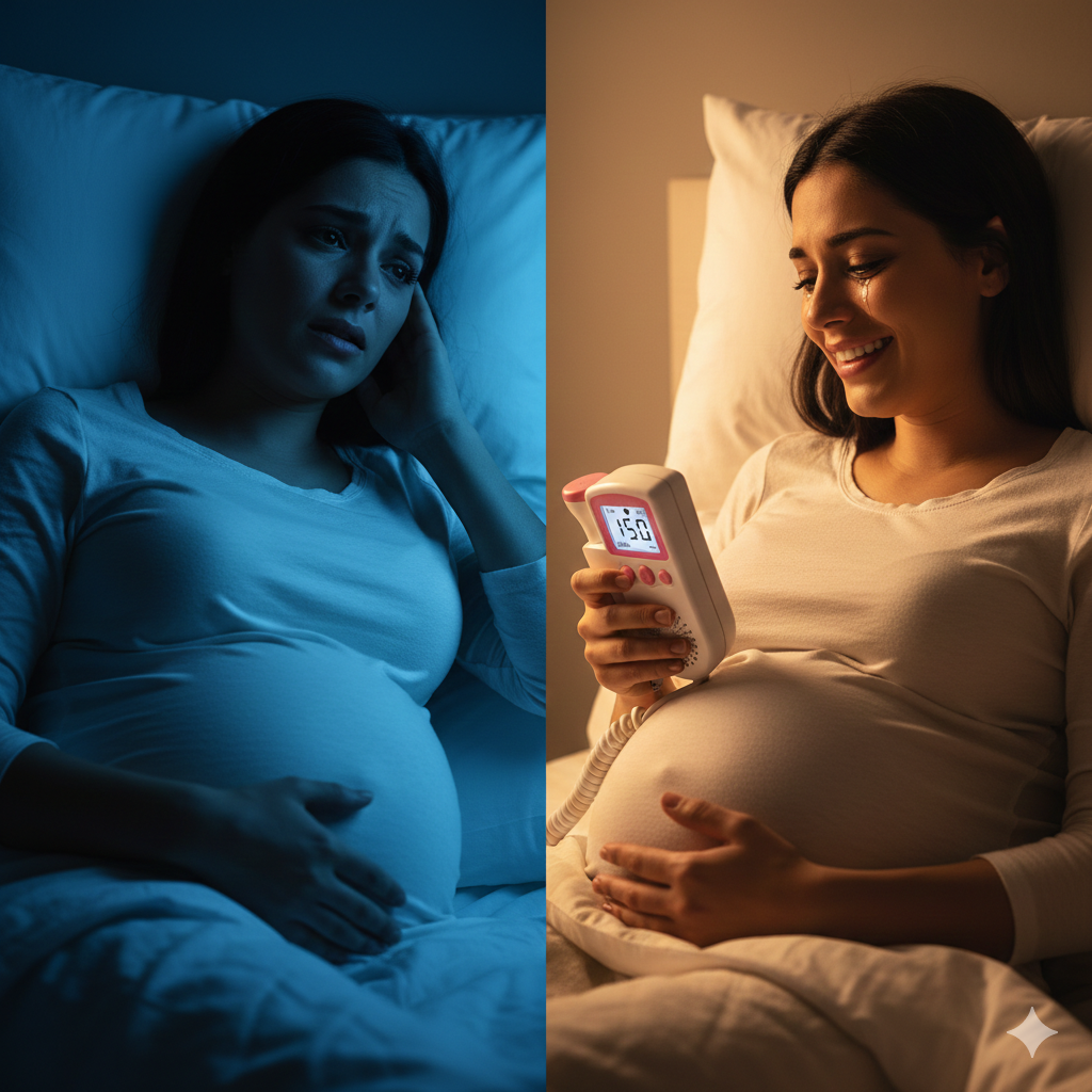 Écoutez les battements du cœur de votre bébé, depuis chez vous ❤️