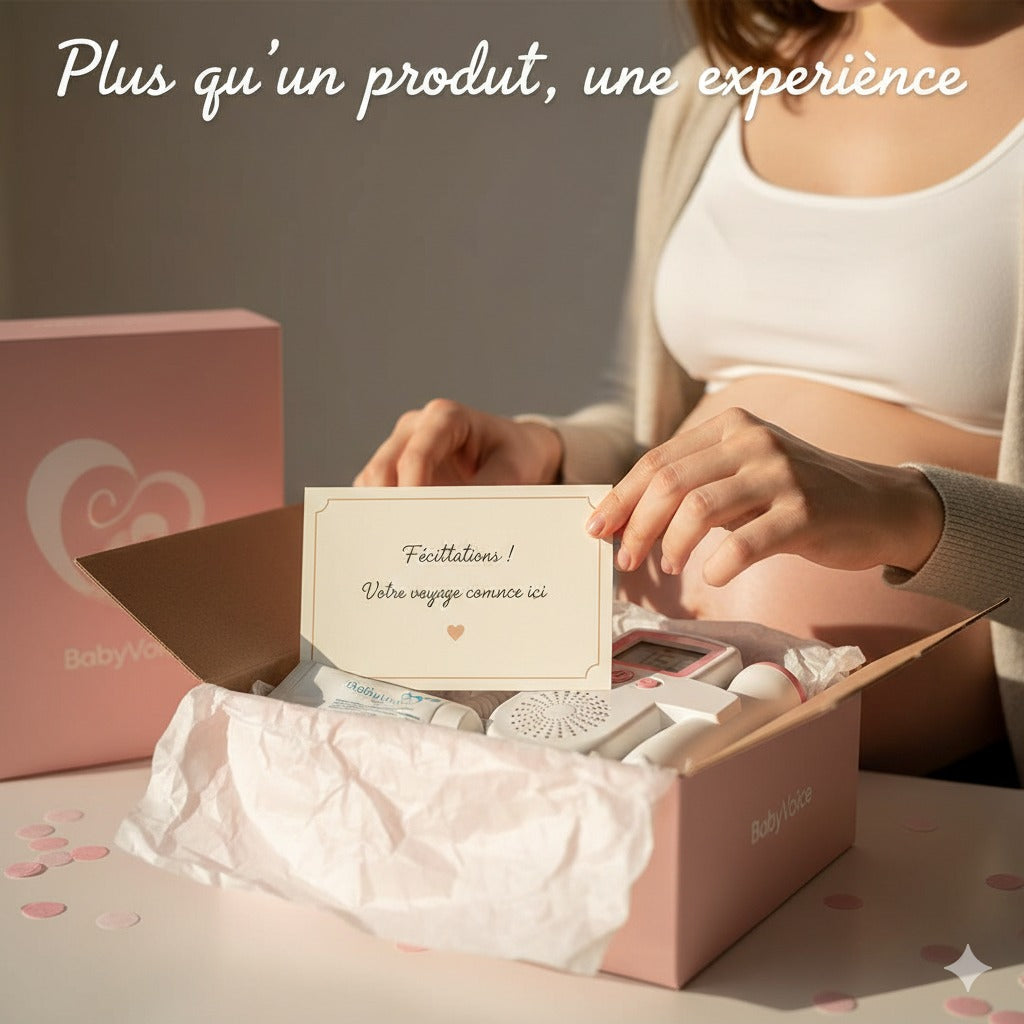 Écoutez les battements du cœur de votre bébé, depuis chez vous ❤️