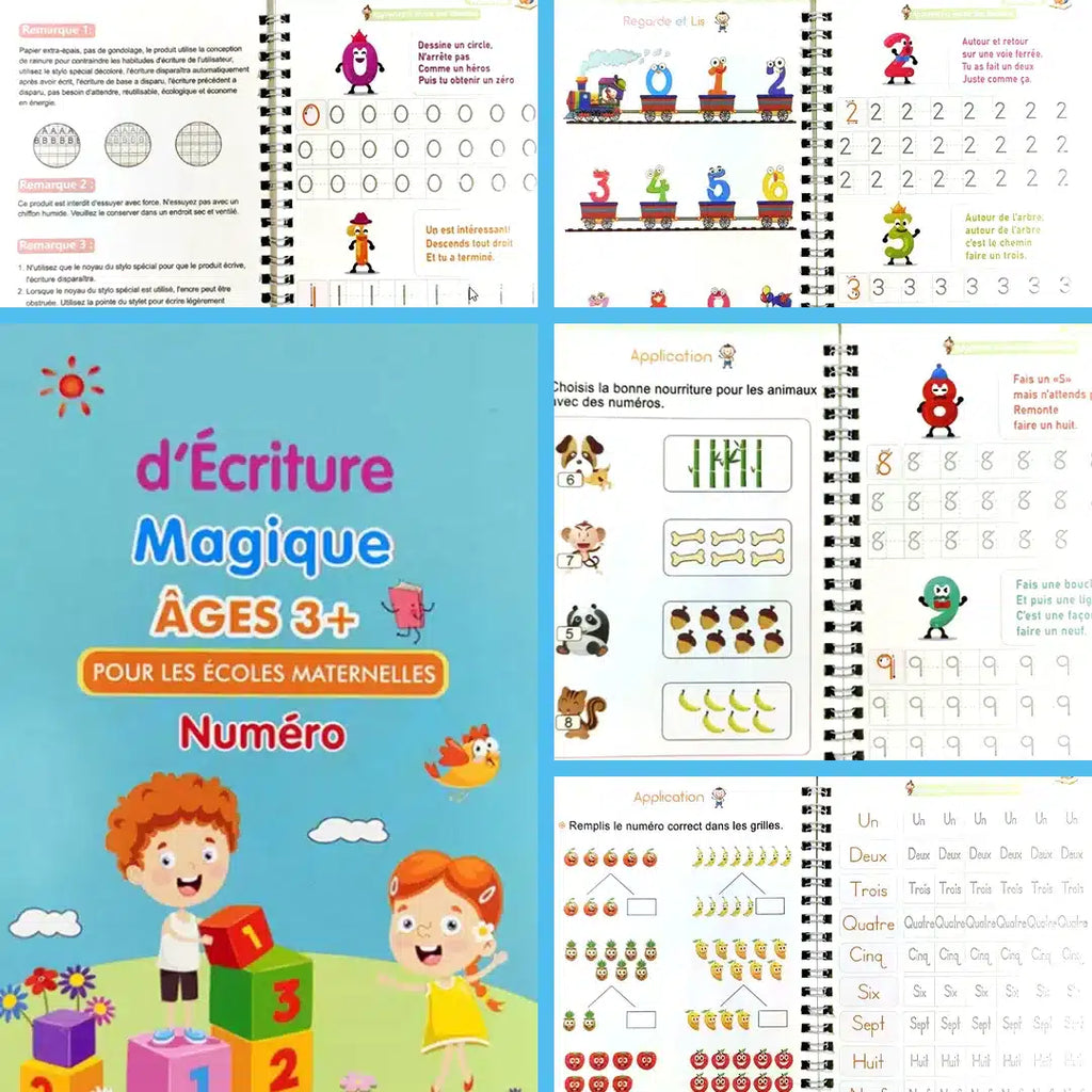 Cahiers Magiques | Améliorez l’écriture de vos enfants en 10 jours  📚✏️
