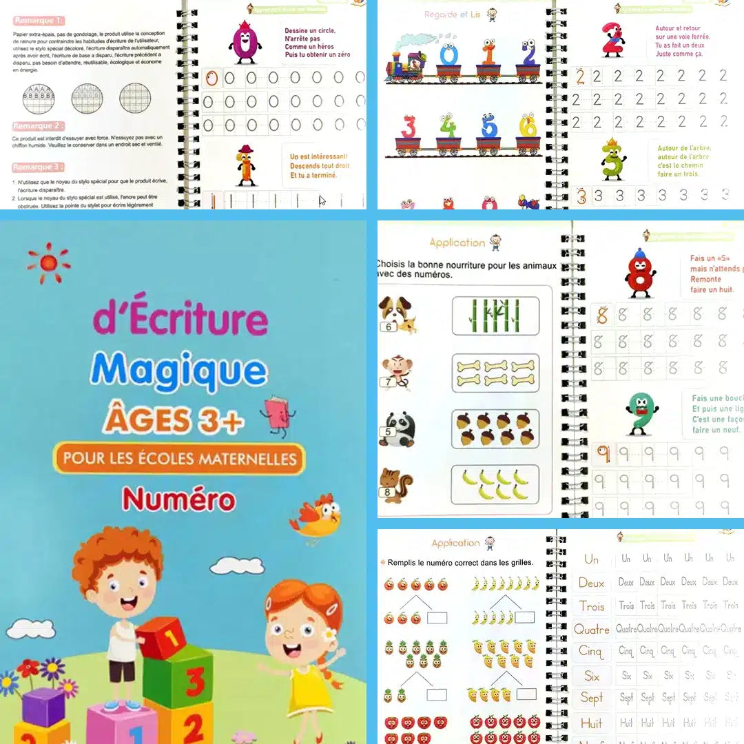 Cahiers Magiques | Améliorez l’écriture de vos enfants en 10 jours  📚✏️